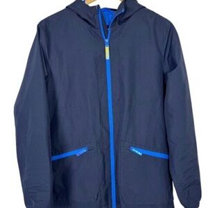 Champion Kids Dark Blue Raincoat with Light Blue Accents